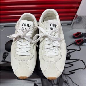 Miu Miu Cream Men's Sneakers